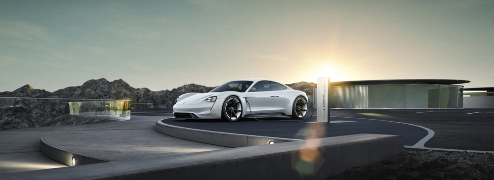 Porsche’s Taycan is the company’s first fully electric sports car