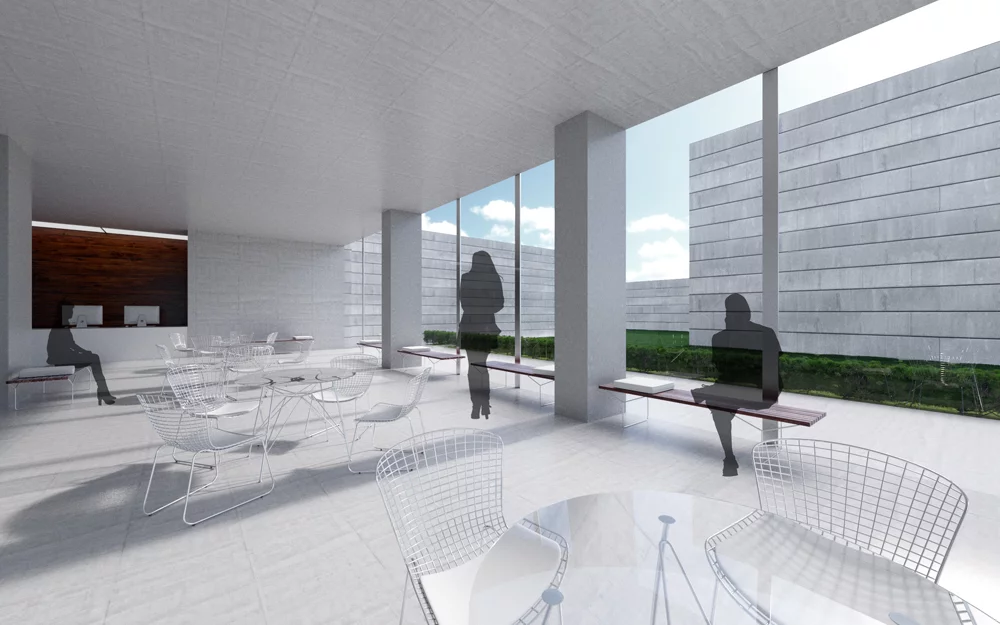 The researchers say that when the windows are turned milky for privacy, they are capable of still letting through 90 percent of natural light