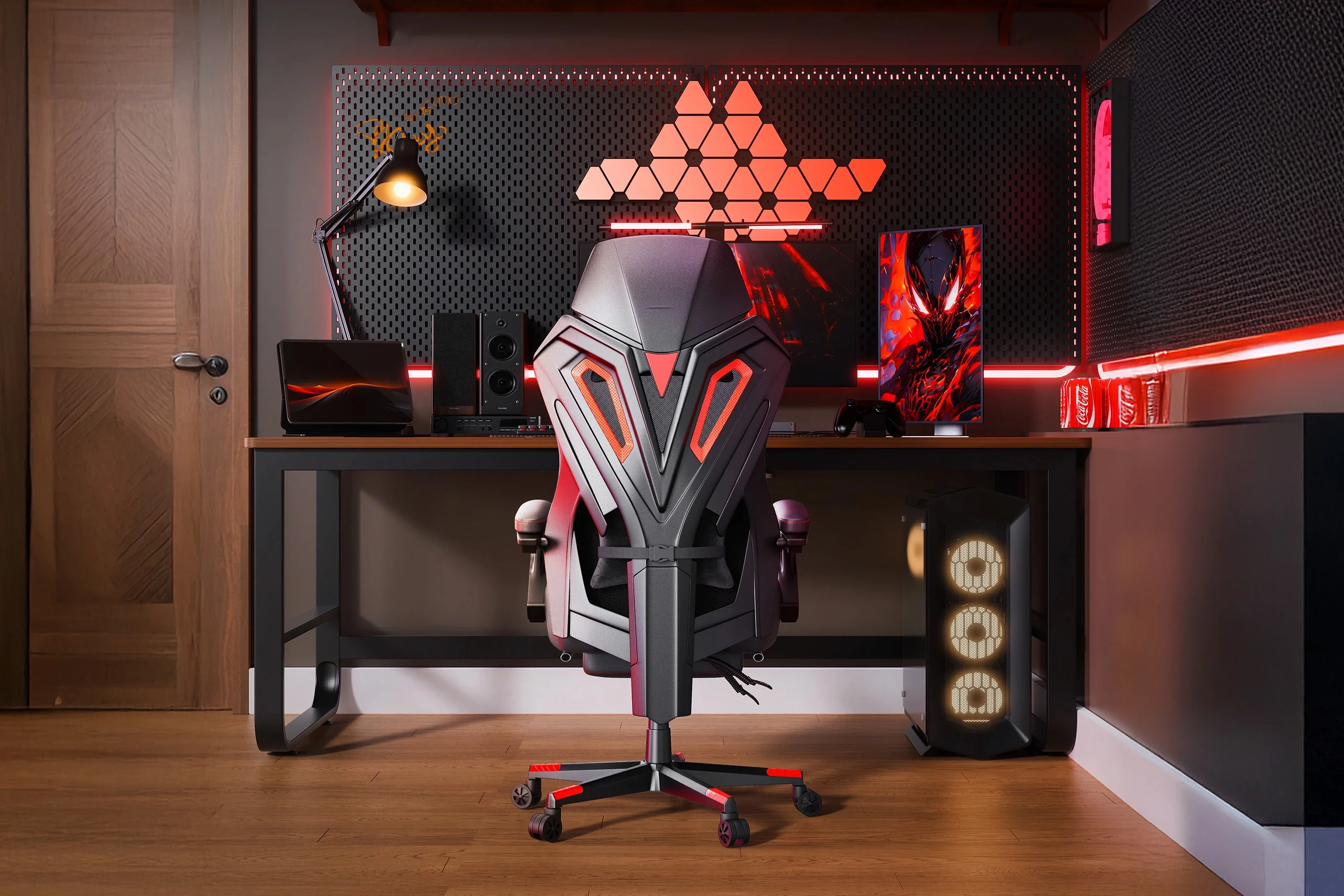 My room doesn't look like this. My chair does though