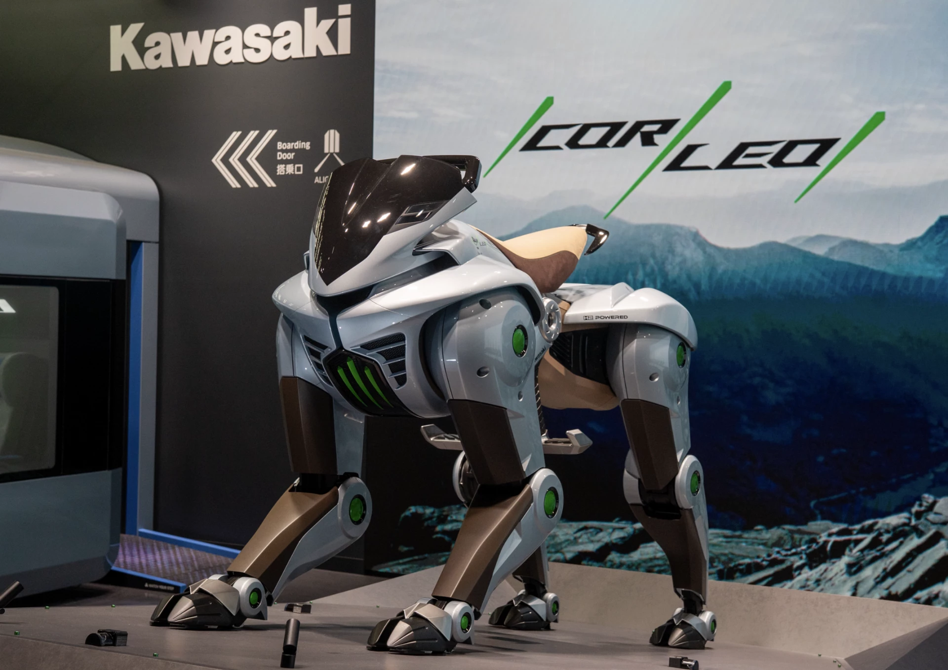 Kawasaki is now moving its once-far-off 2050 vision—the hydrogen-powered, four-hooved, all-terrain robotic horse called Corleo—into production and plans to debut the first model in just four years, decades ahead of the original schedule.