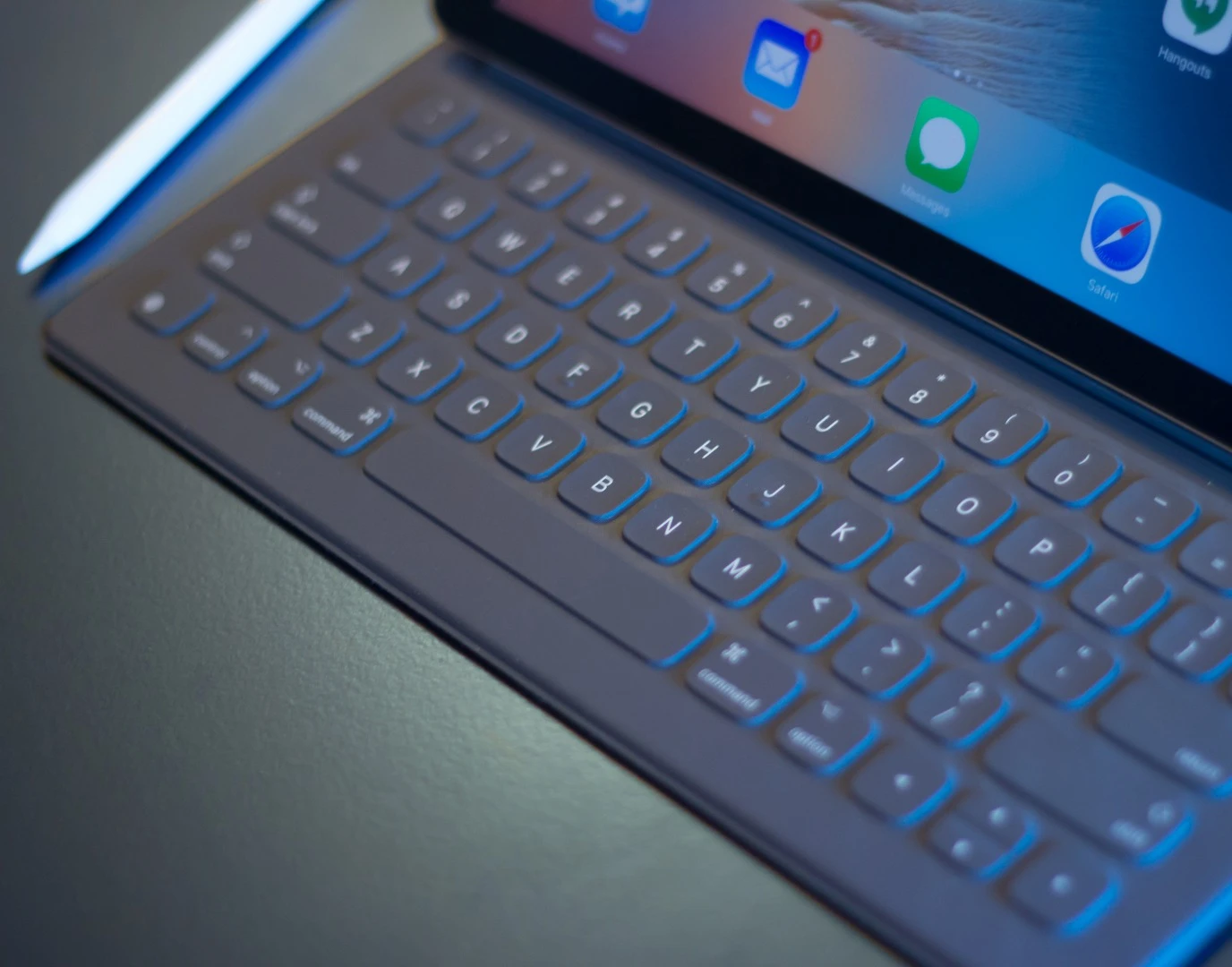 Typing is a solid enough experience on the OEM keyboard, but without a trackpad the best it can hope for is "faux laptop"