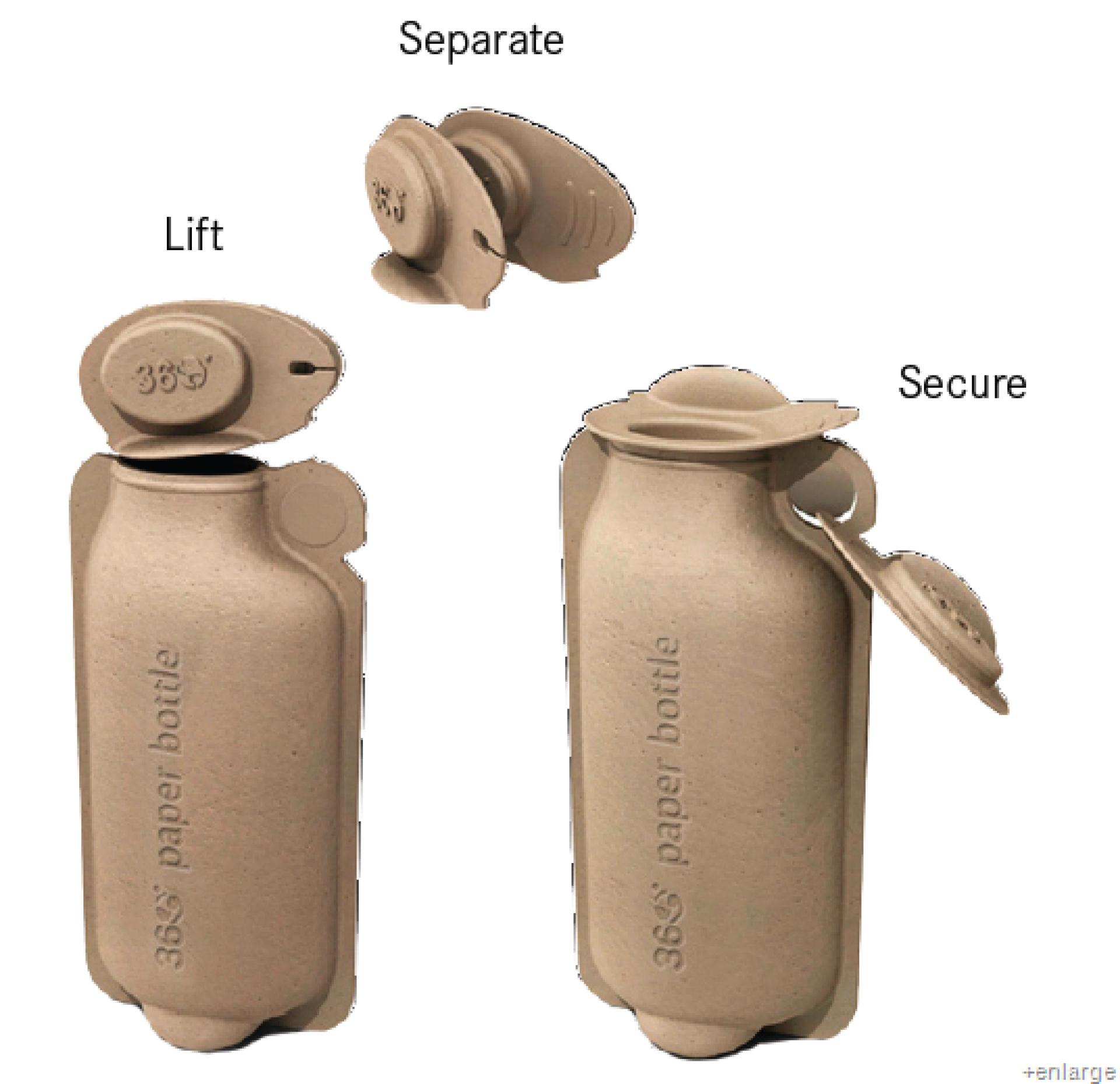 360 Paper water bottle offers renewable alternative to plastic