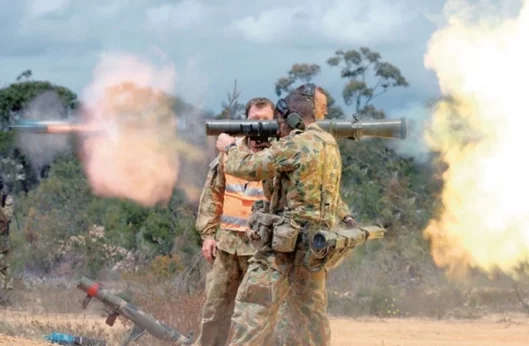 Carl Gustav during a live-fire exercise in Australia (Photo by Sgt Stephen Morrow/defence.gov.au)