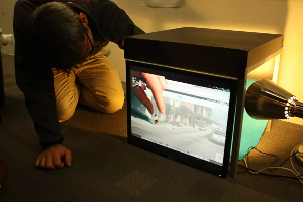 Users can add other physical objects to the Portal box's environment and adjust the scene to their liking