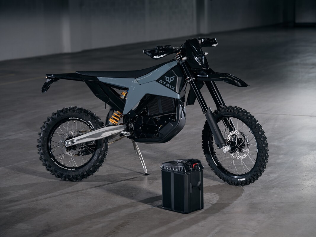The STRiX electric moto will have enduro purists drooling