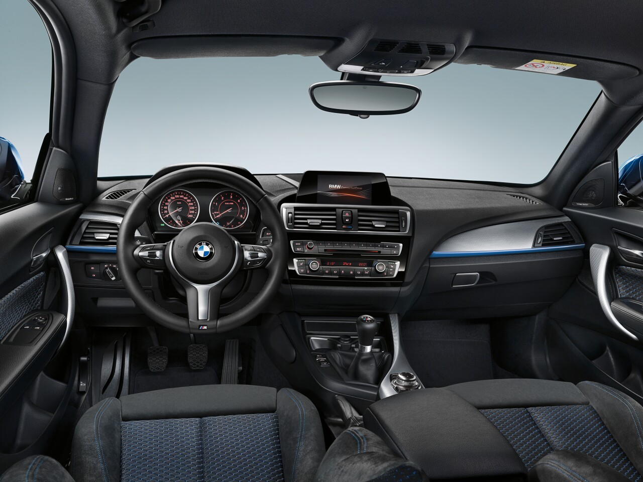 Inside, the 1-Series is packing more standard equipment