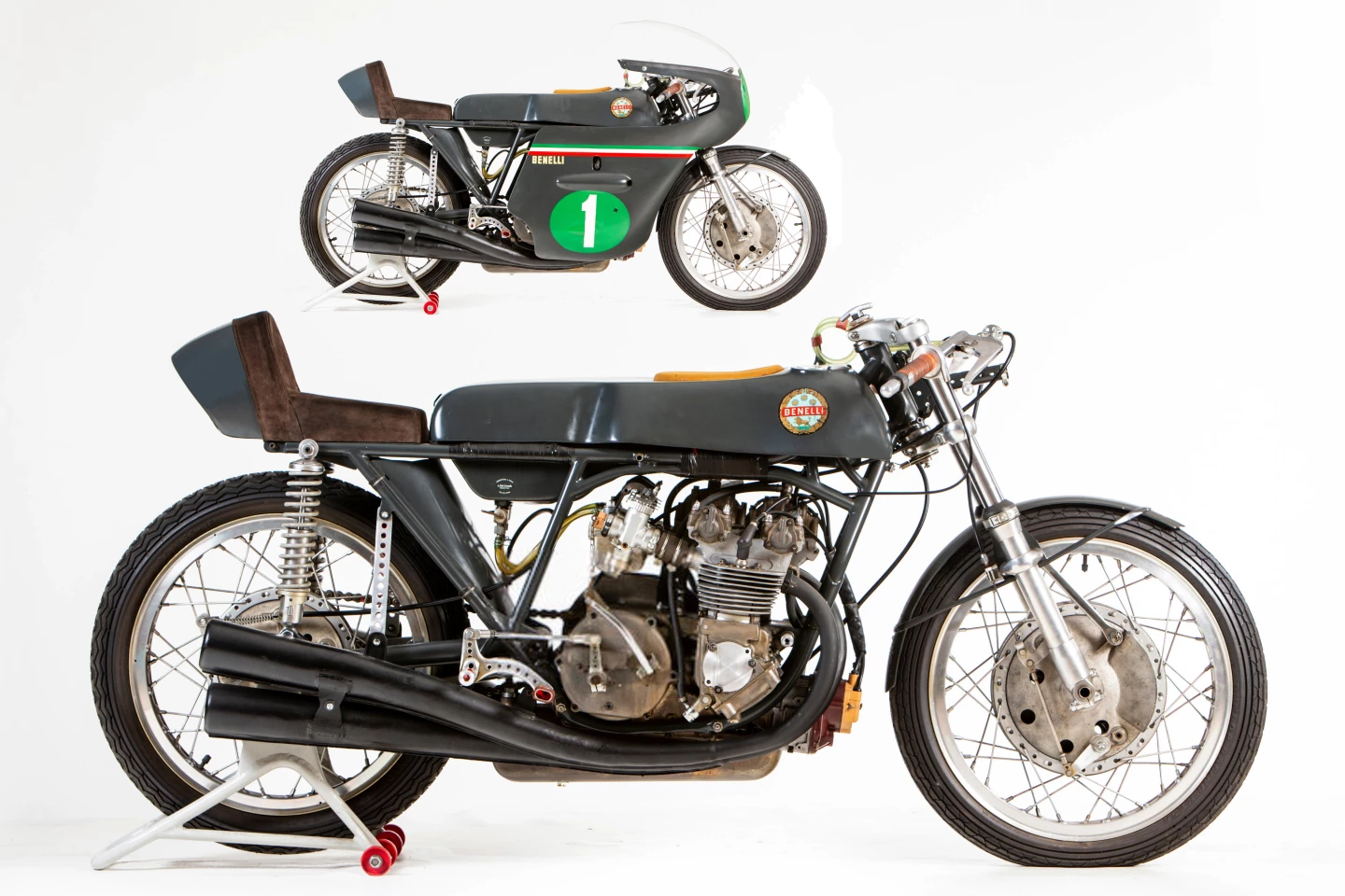 The ex-Tarquinio Provini, 1964 Spanish Grand Prix-winning, 1964 Benelli 250cc Grand Prix Racing Motorcycle