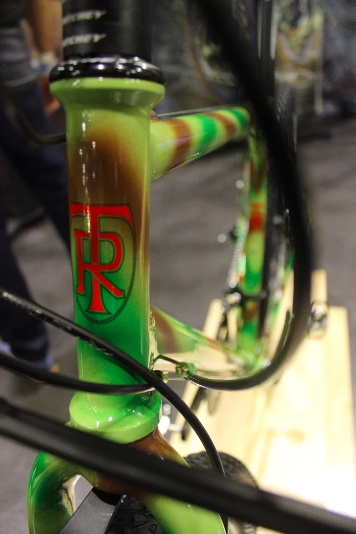Gorgeous paint jobs on this Ritchey ...