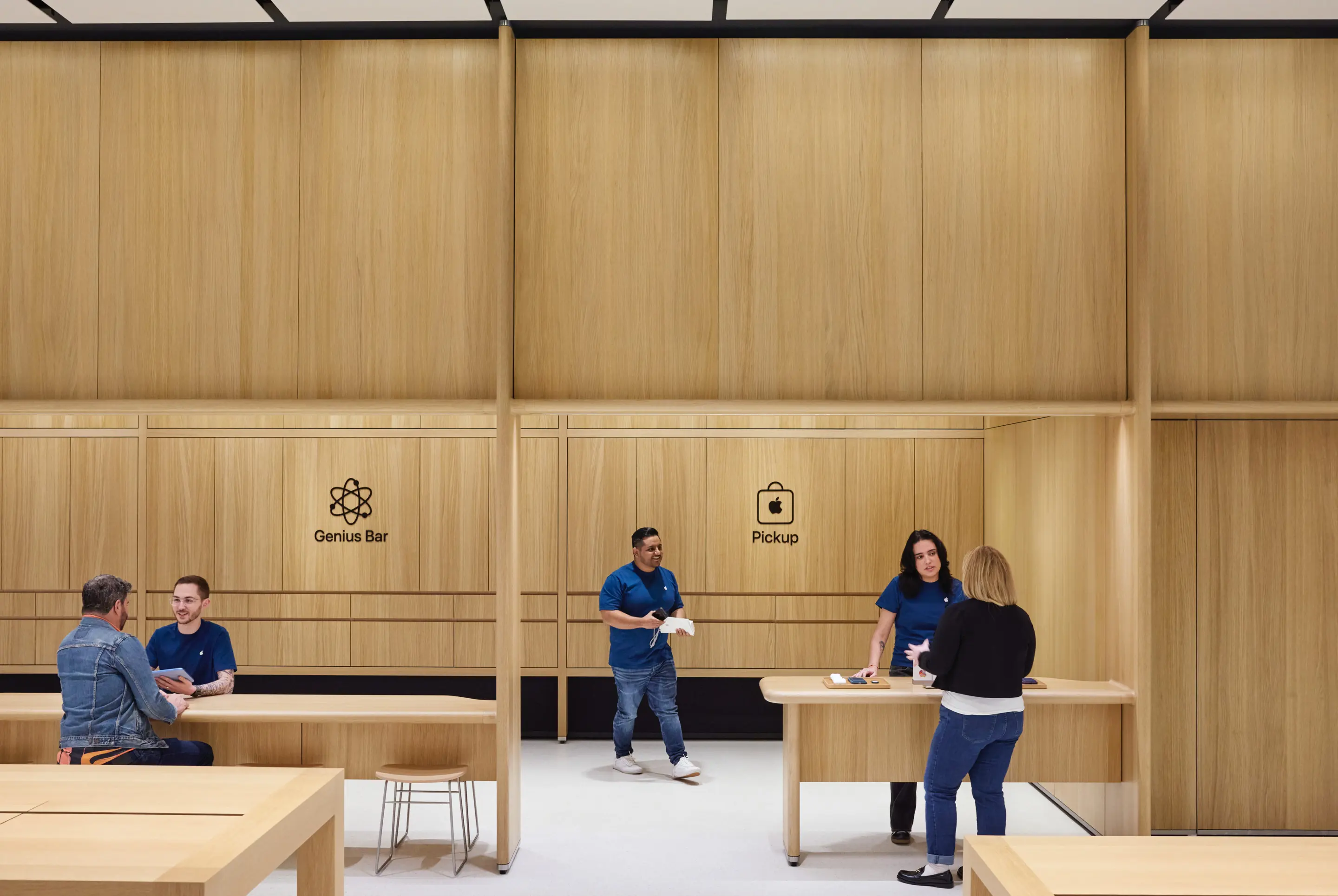Modern timber hits US retail in a big way with first wooden Apple Store