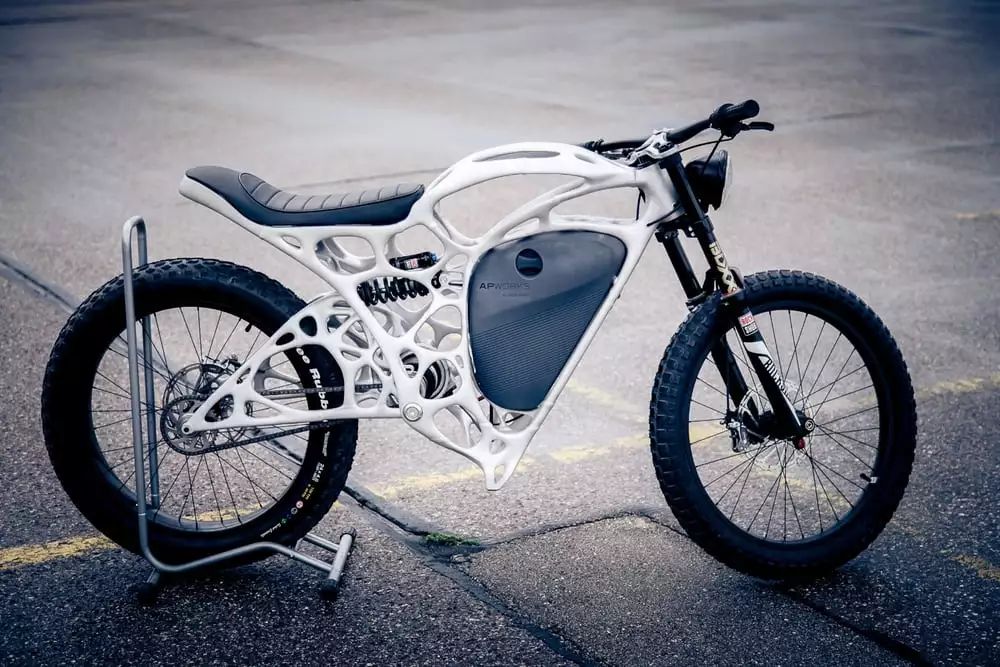 Airbus Light Rider: skeletal frame shows some of the bizarre shapes we can expect from 3D printing in the future