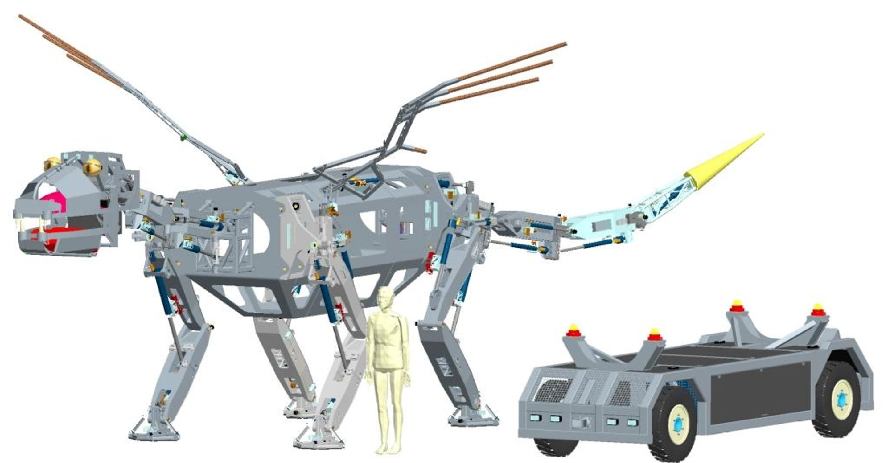 Diagram of Tradinno and its transport
