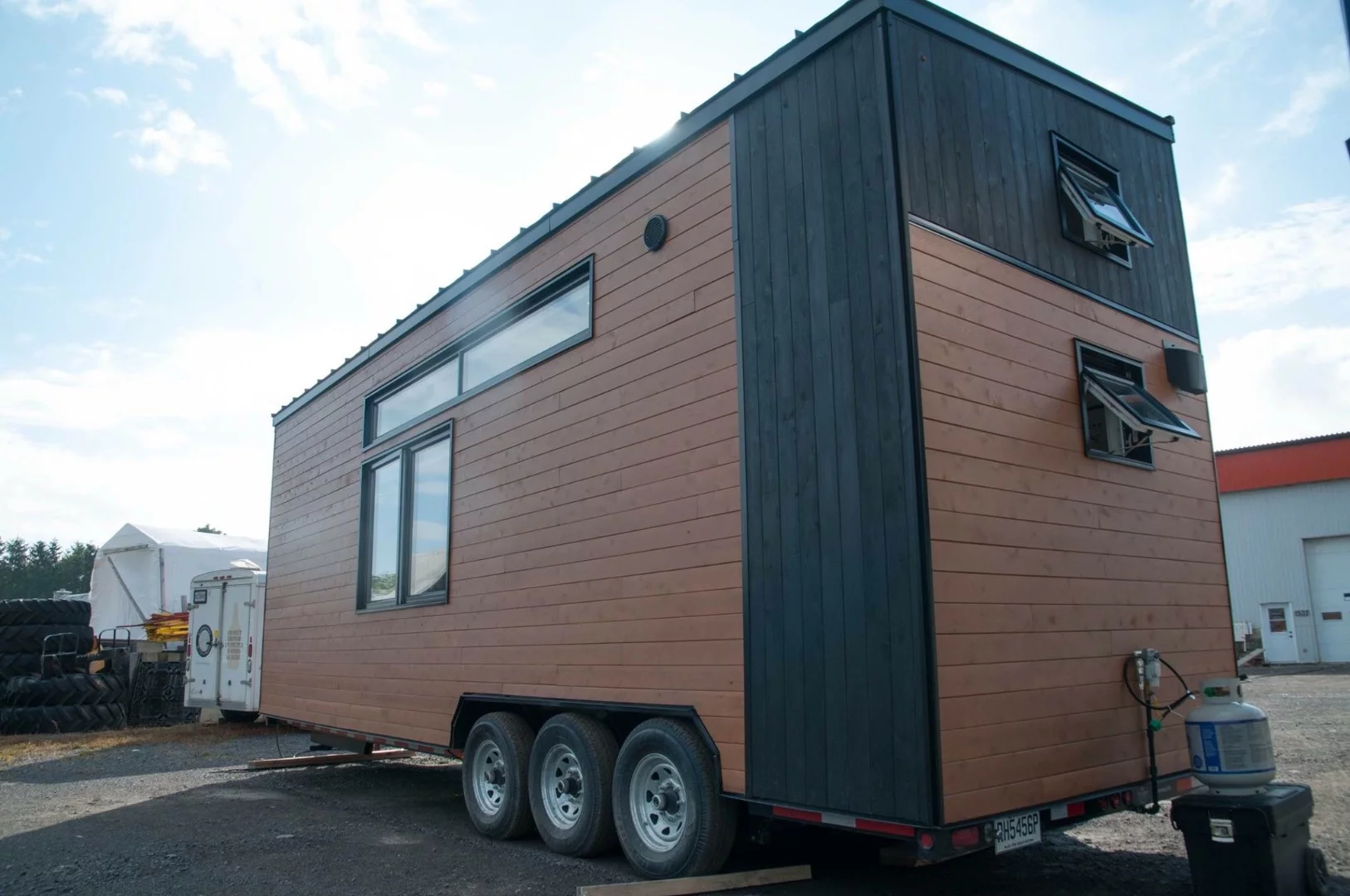 The Eucalyptus measures 28 ft (8.5 m)-long