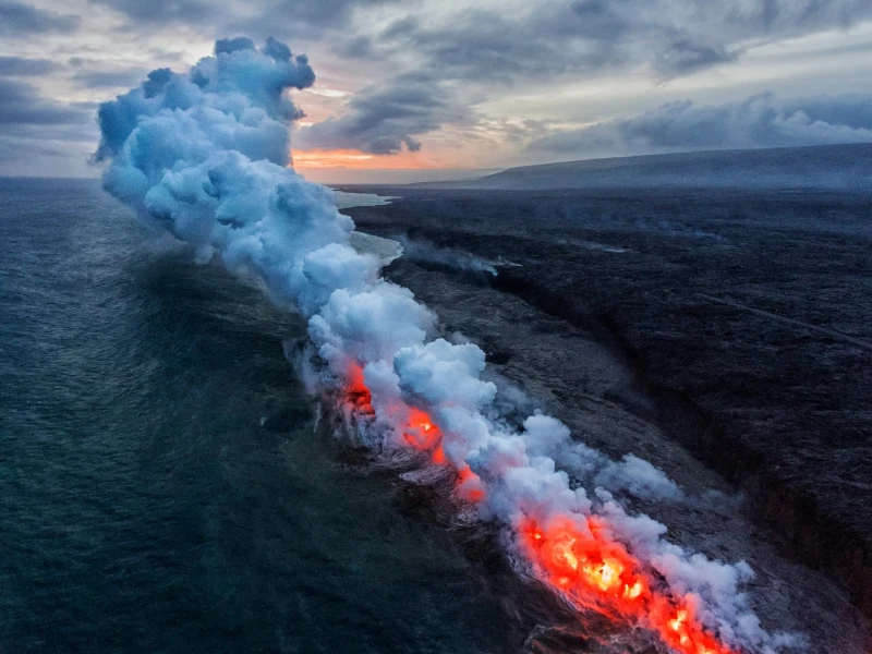 Entrance to Hell: Runner Up in the Nature category