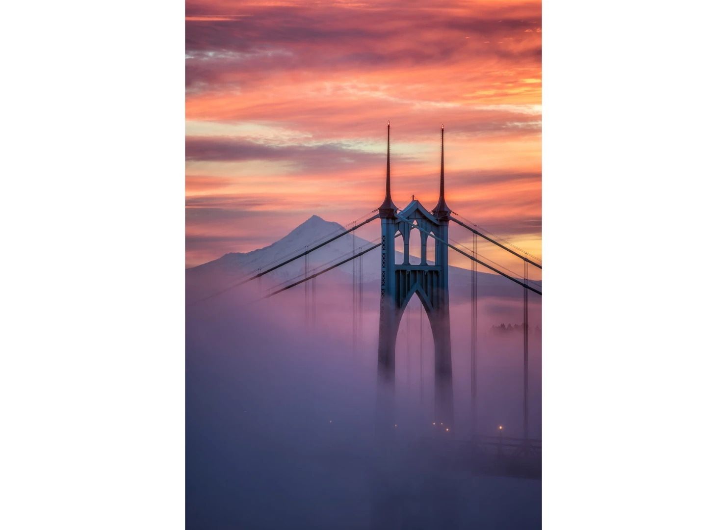A judge's pick, St John's Fog, the bridge in Portland