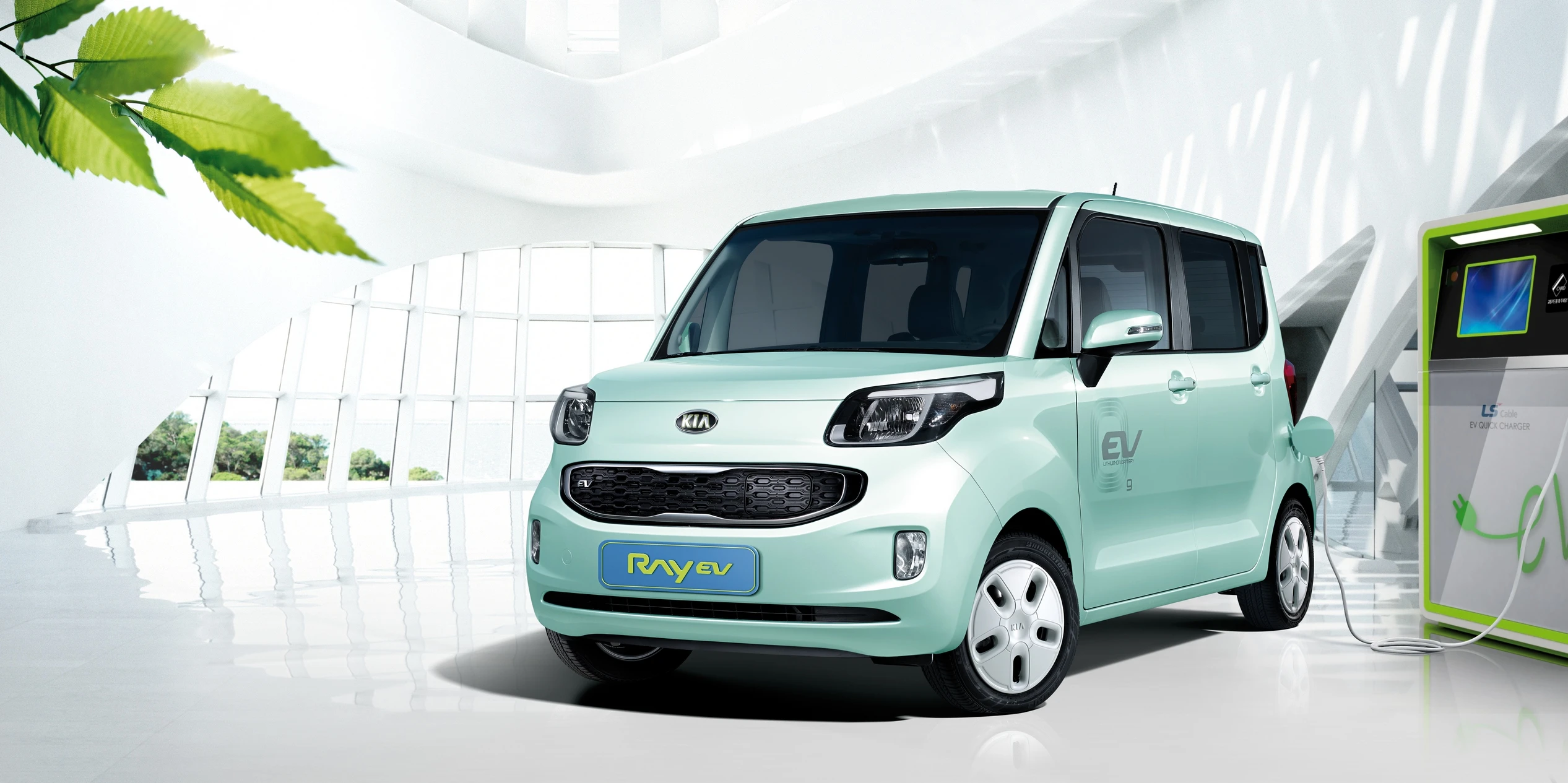 The Kia Ray EV is Korea's first home-grown electric vehicle