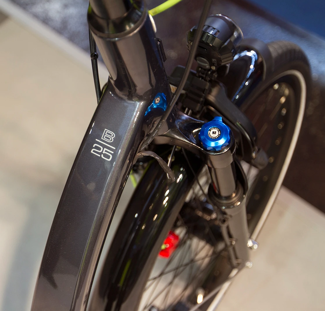 The B25 and B45 are dual-suspended bikes