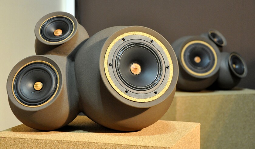 Honorable Mention was awarded to Documentary Design from Chile for its Mapuguaquèn Speakers Series (Photo: Edoardo Campanale/Gizmag.com)
