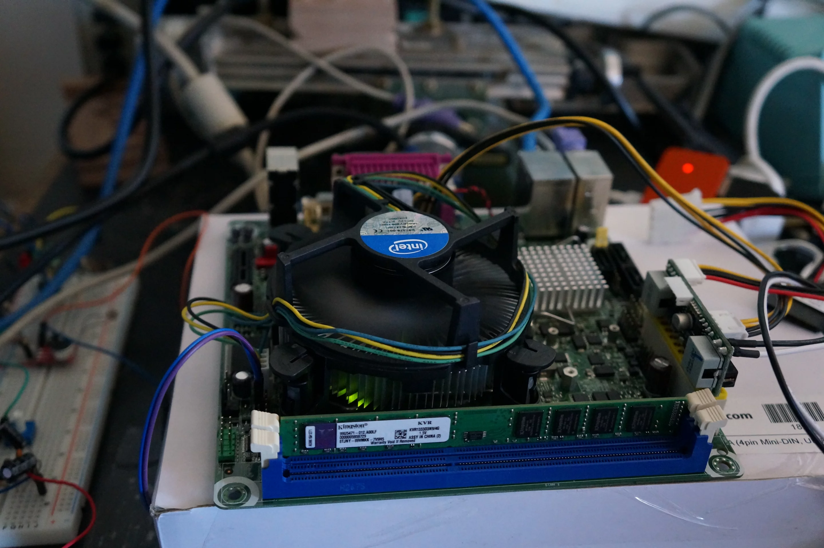 Mini-ITX system for the Perceptive Radio (Photo: Mudlark)