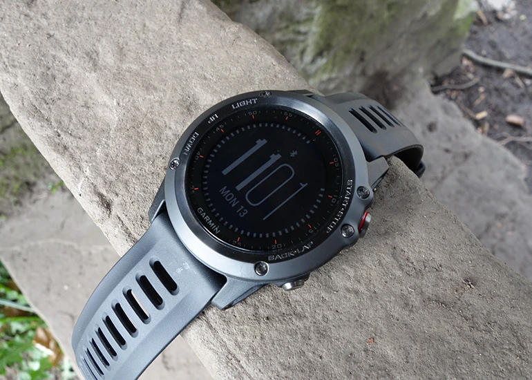 The Fenix 3 is waterproof to 100 meters (Photo: David Nield/Gizmag.com)