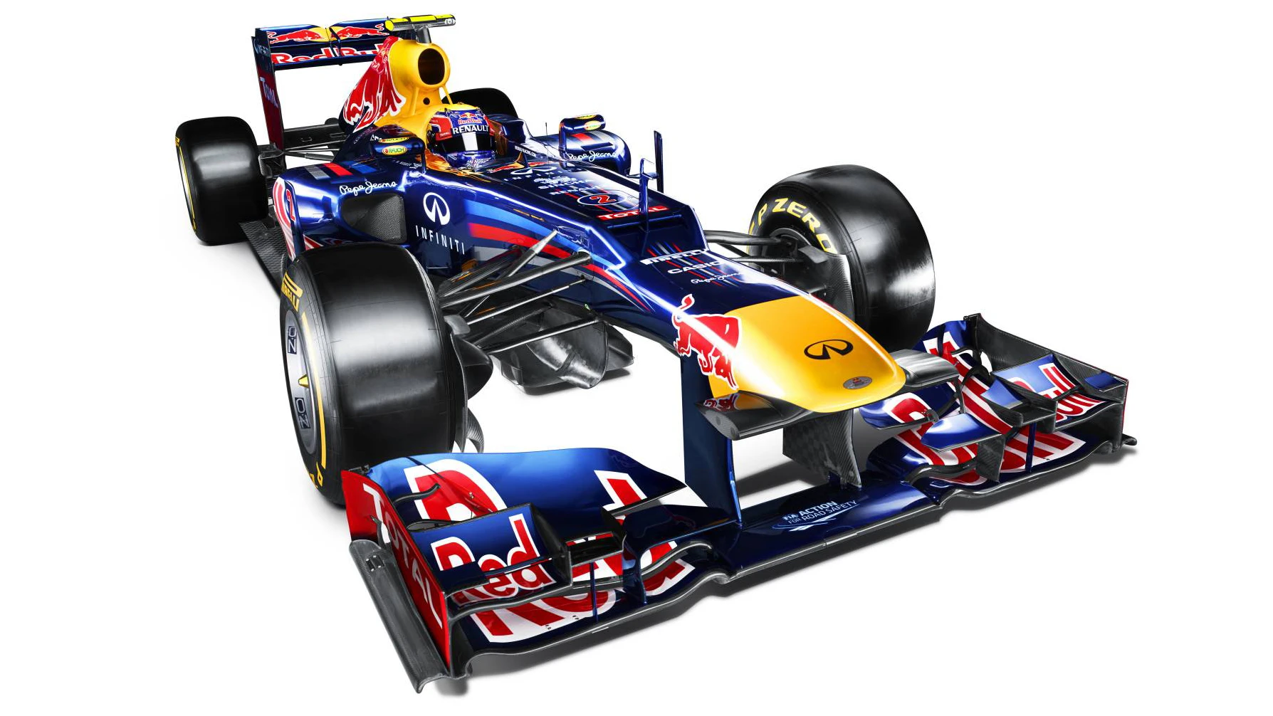 Red Bull Racing's Renault-powered RB8