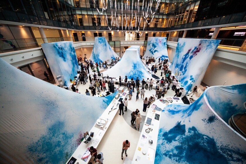 150 student design projects were on show at the Global Grad Show 2018 in Dubai