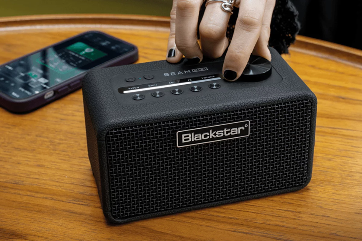 This Bluetooth speaker is also a practice amp with the ability to dial in practically any tone on Earth