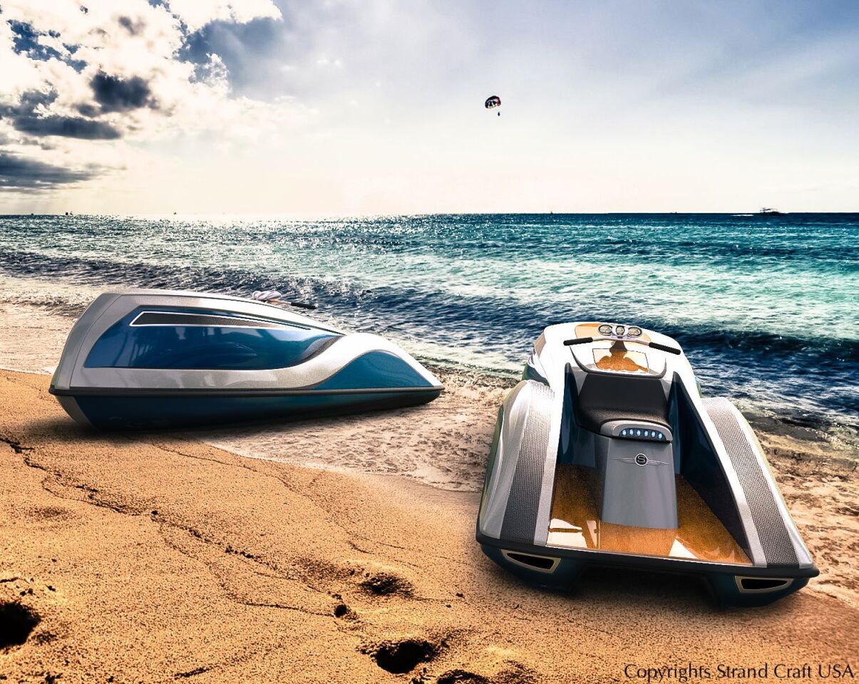 It will feature a 16-foot (4.9-m) carbon fiber/epoxy body powered by a 300-hp 5.7-liter V8 engine