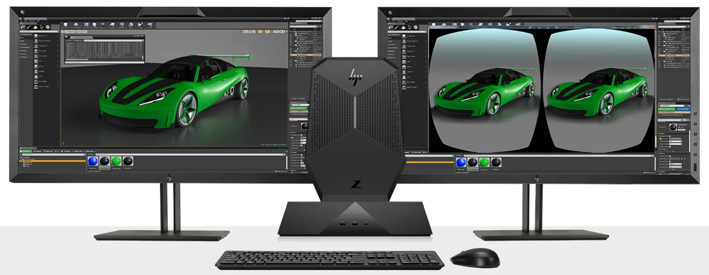 HP will let you dock your computer and connect it to two 4K monitors