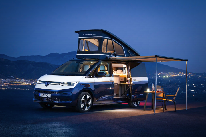 The 2023 California Concept provides a preview of what the upcoming Multivan-based California camper van will look like