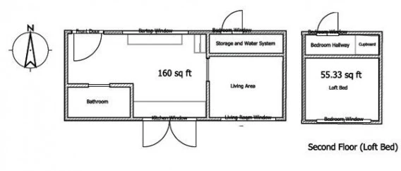 Leaf House floor plan