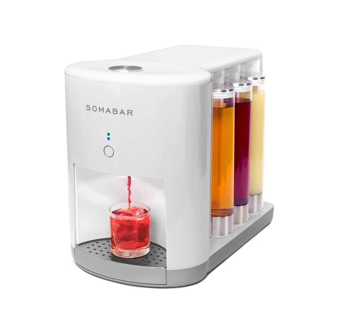 The Somobar is a simplified mixing machine that wouldn't look out of place wedged between your coffee machine and toaster
