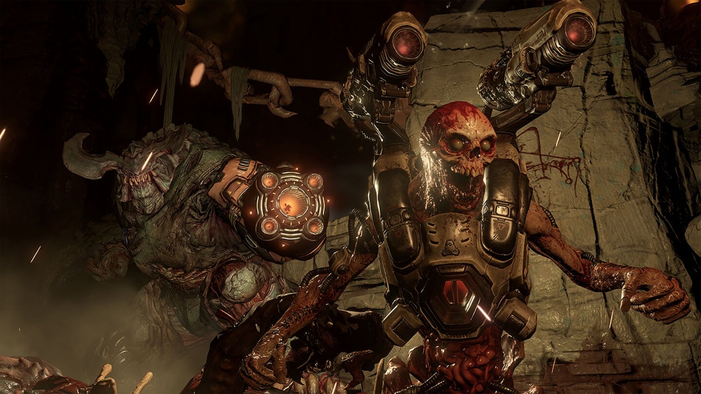 Bethesda also took the opportunity to show extensive gameplay of the intensely-gory Doom