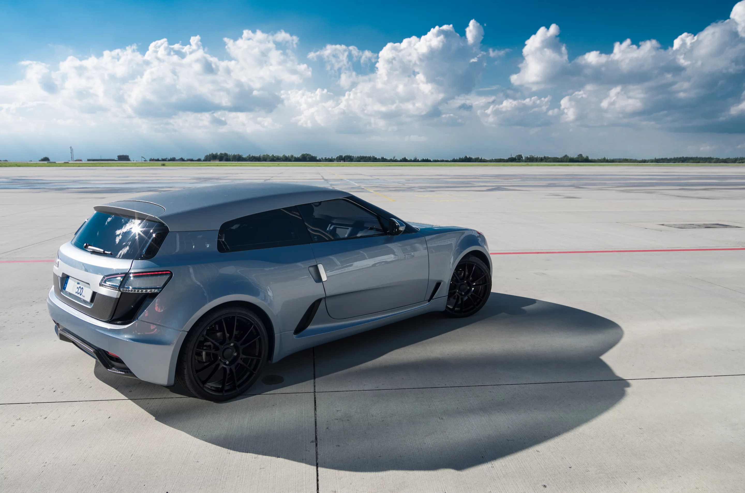 The InEco can travel about 75 miles on a charge