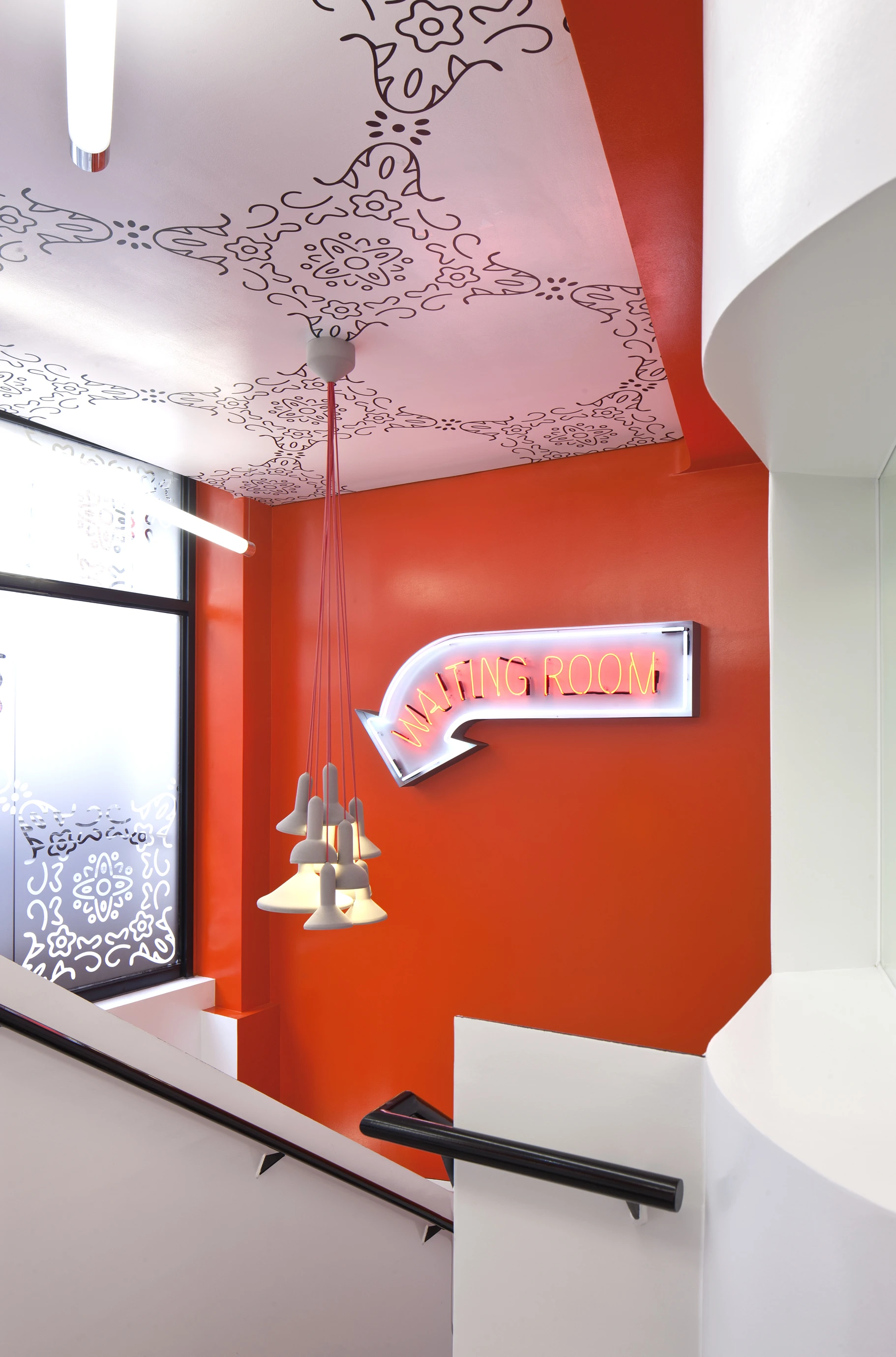The Dean Street Express Clinic interior design was inspired by luxury hotels and restaurants