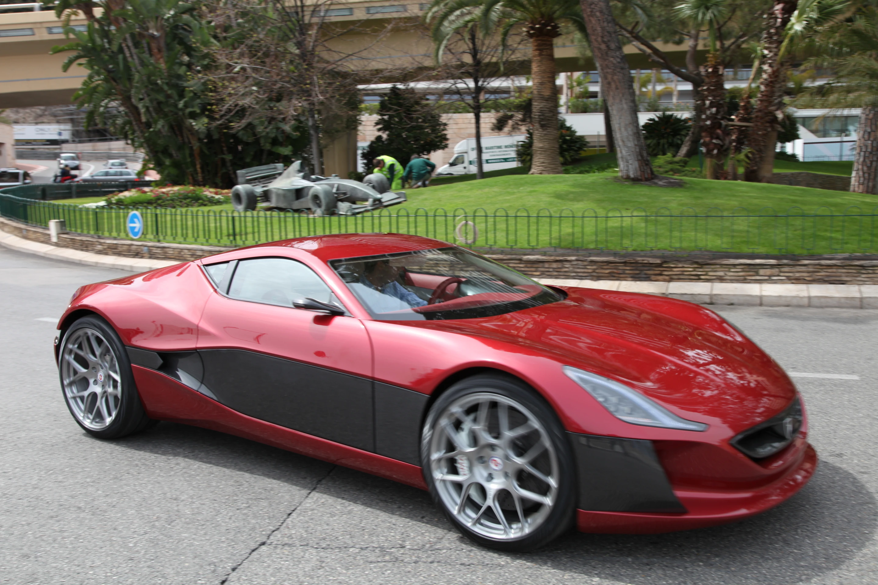 The Concept_One weighs 3,640 lbs (1,650 kg)