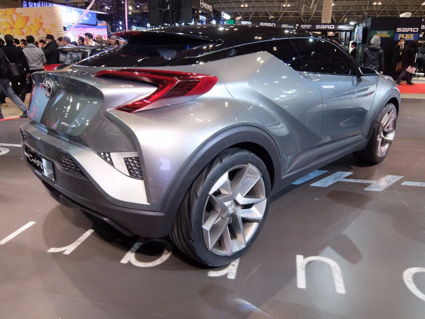 The CH-R concept was first shown in Paris back in 2014