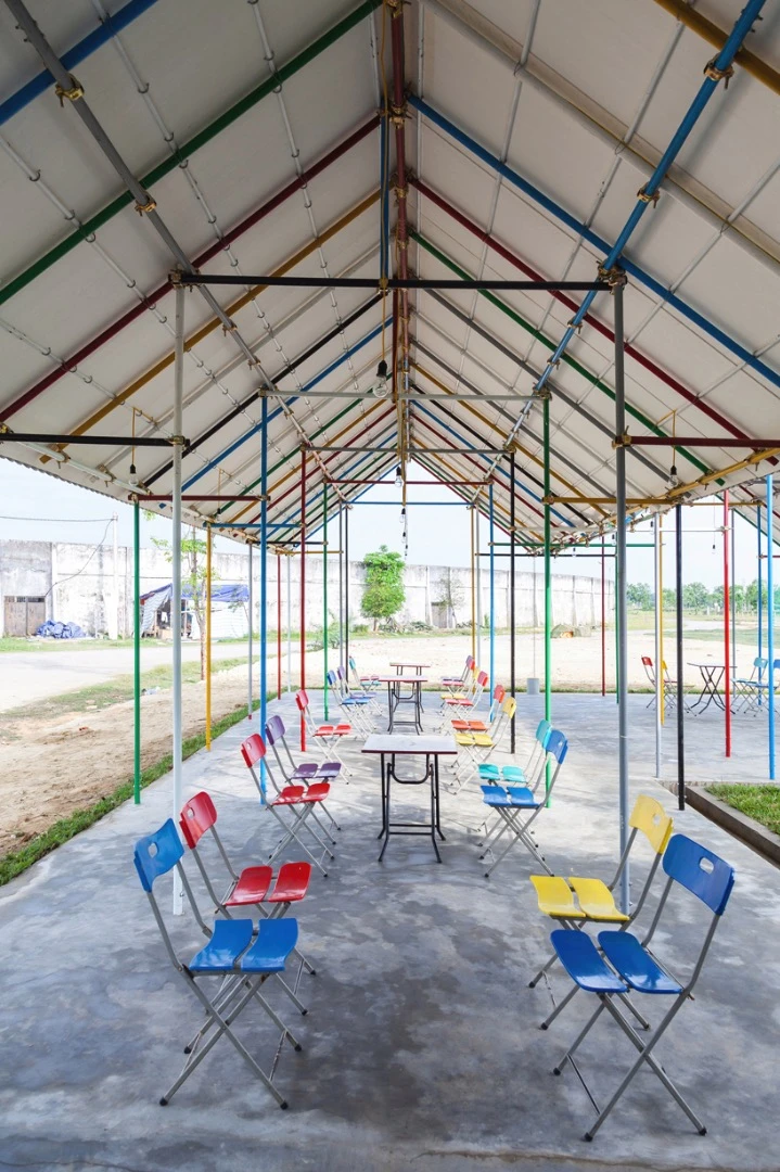 According to the firm, the building is designed to withstand heavy storms