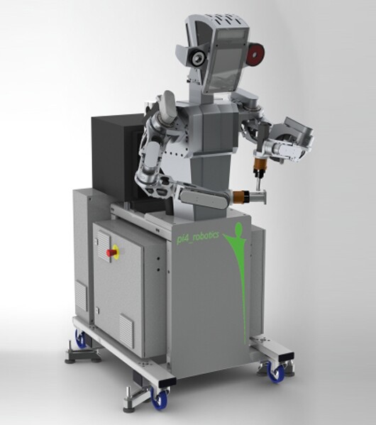 The pi4-workerbot can be adapted to a wide range of tasks (Image: pi4_robotics GmbH)