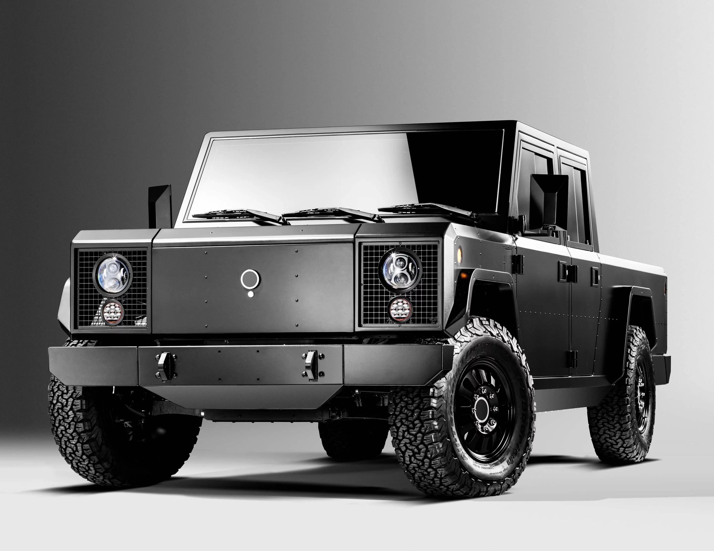 Bollinger Motors has revealed beta prototypes of its B1 (pictured) and B2 electric off-roaders