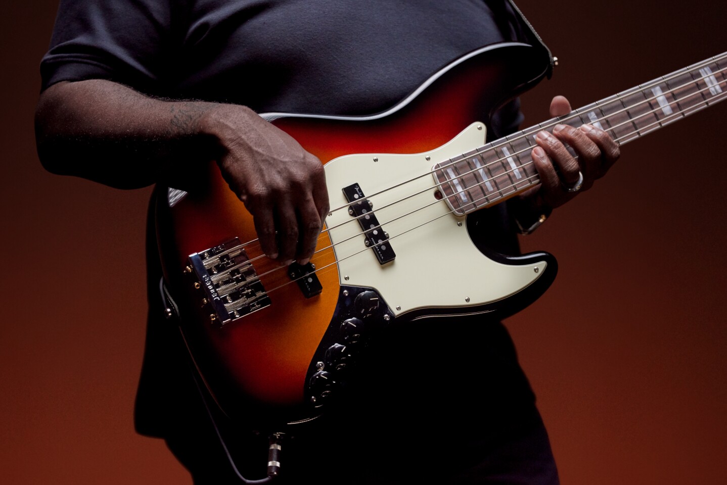 Adam Blackstone with the American Ultra Jazz Bass