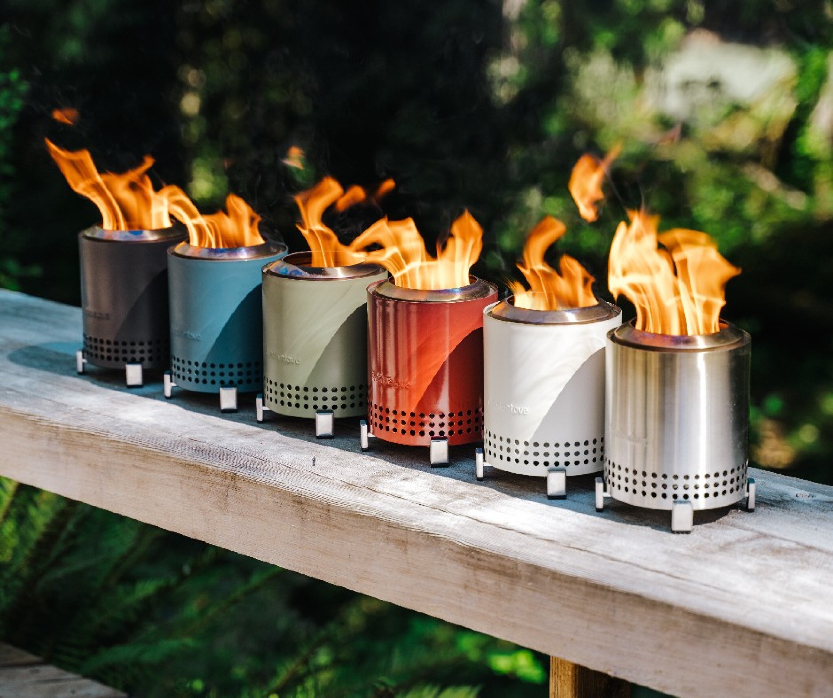 Solo Stove's cute and colorful Mesa pits put smokeless fire on the table