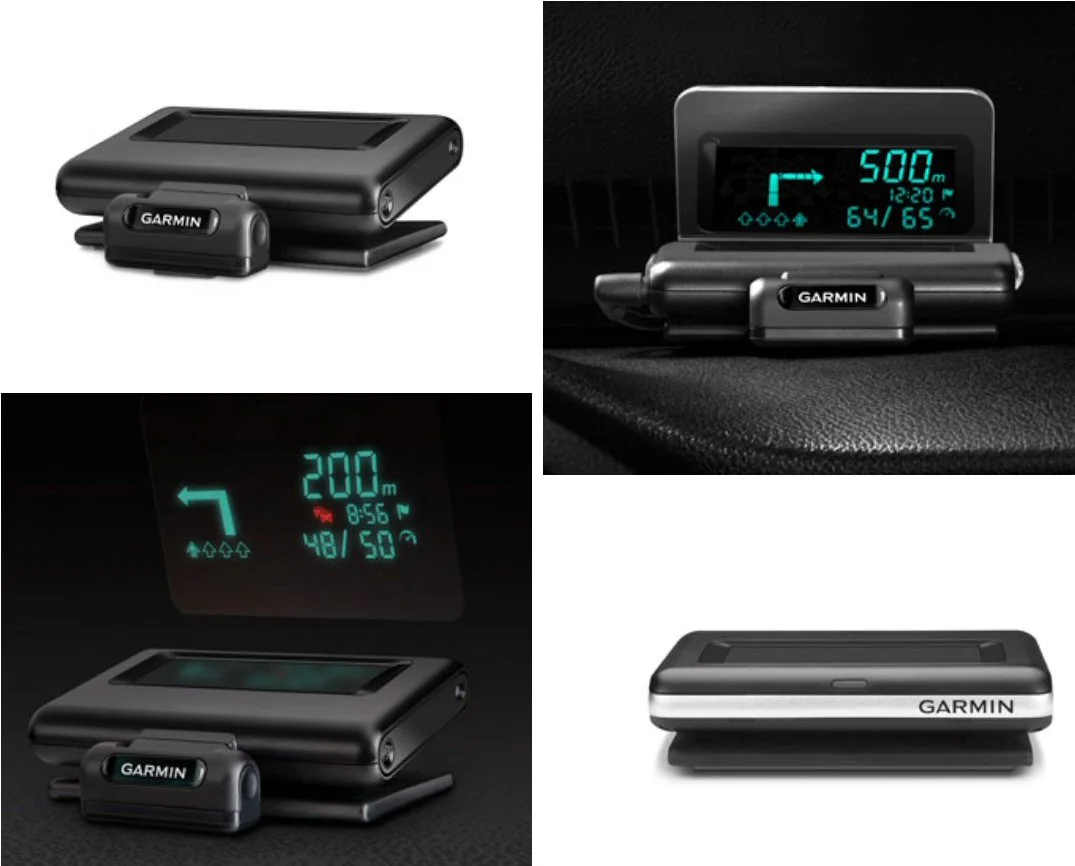 Garmin's first portable Head-up Display for smartphone navigation apps