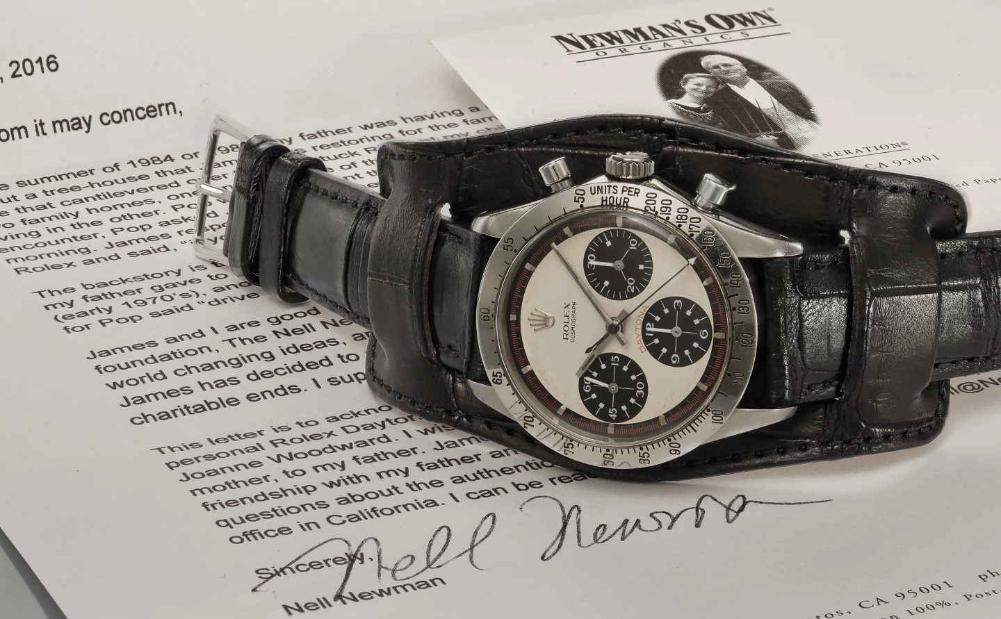On October 26, 2017 , Paul Newman's Rolex Ref. 6239 wristwatch became the most valuable wristwatch in history when it sold for $17,752,500 at Phillips
