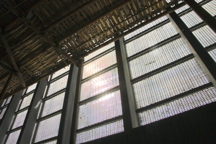 Italcementi's i.light in place at the Italian pavilion at Expo 2010 (Photo: Italcementi)