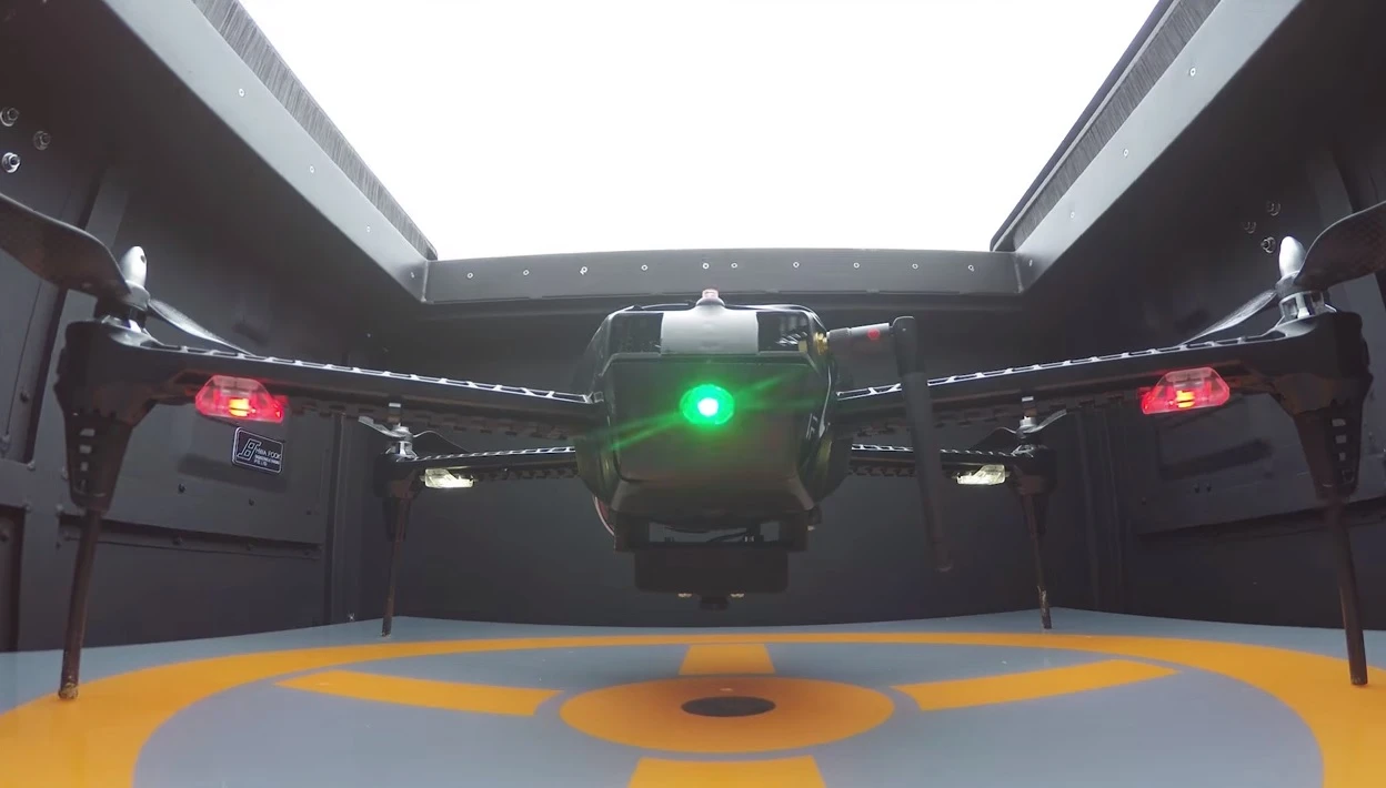 Dronebox is seen as the UAV solution to follow on from the likes of remote monitors and camera systems used today