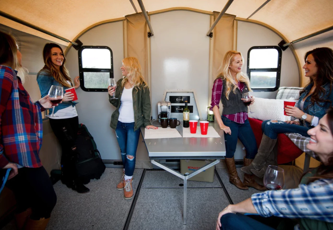 The GoSun Camp365 trailer is designed to dou