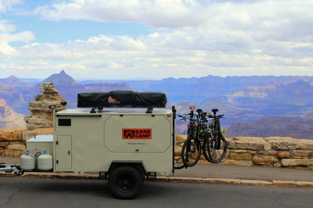 The rear hitch lets you add a hitch rack