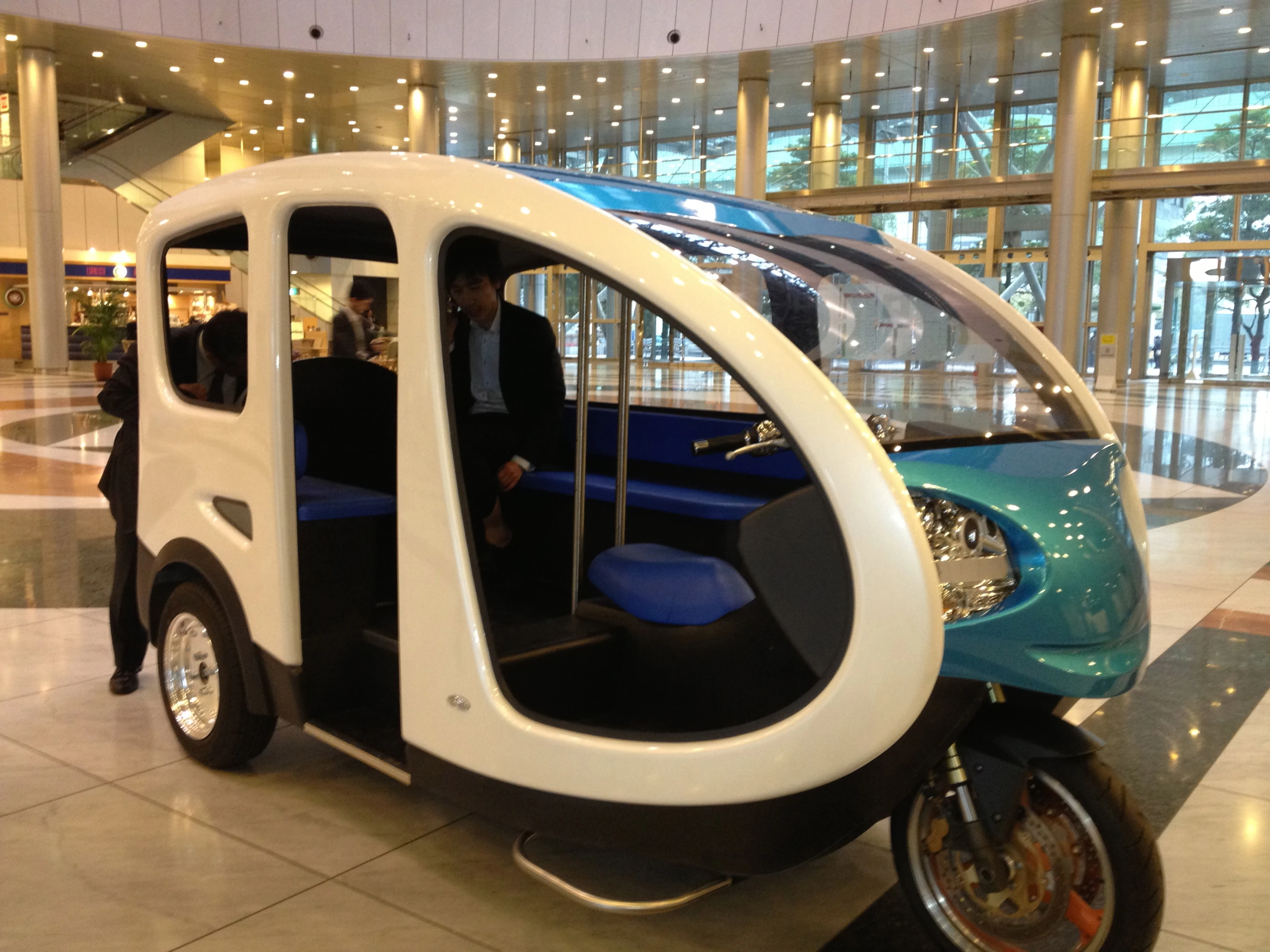 Terra Motors' electric tuk-tuk aimed at markets in Southeast Asia