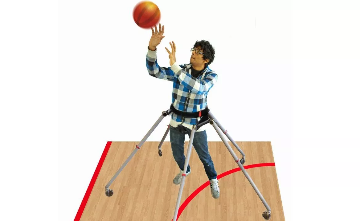 A rendering of the proposed production version of the Sports Walker