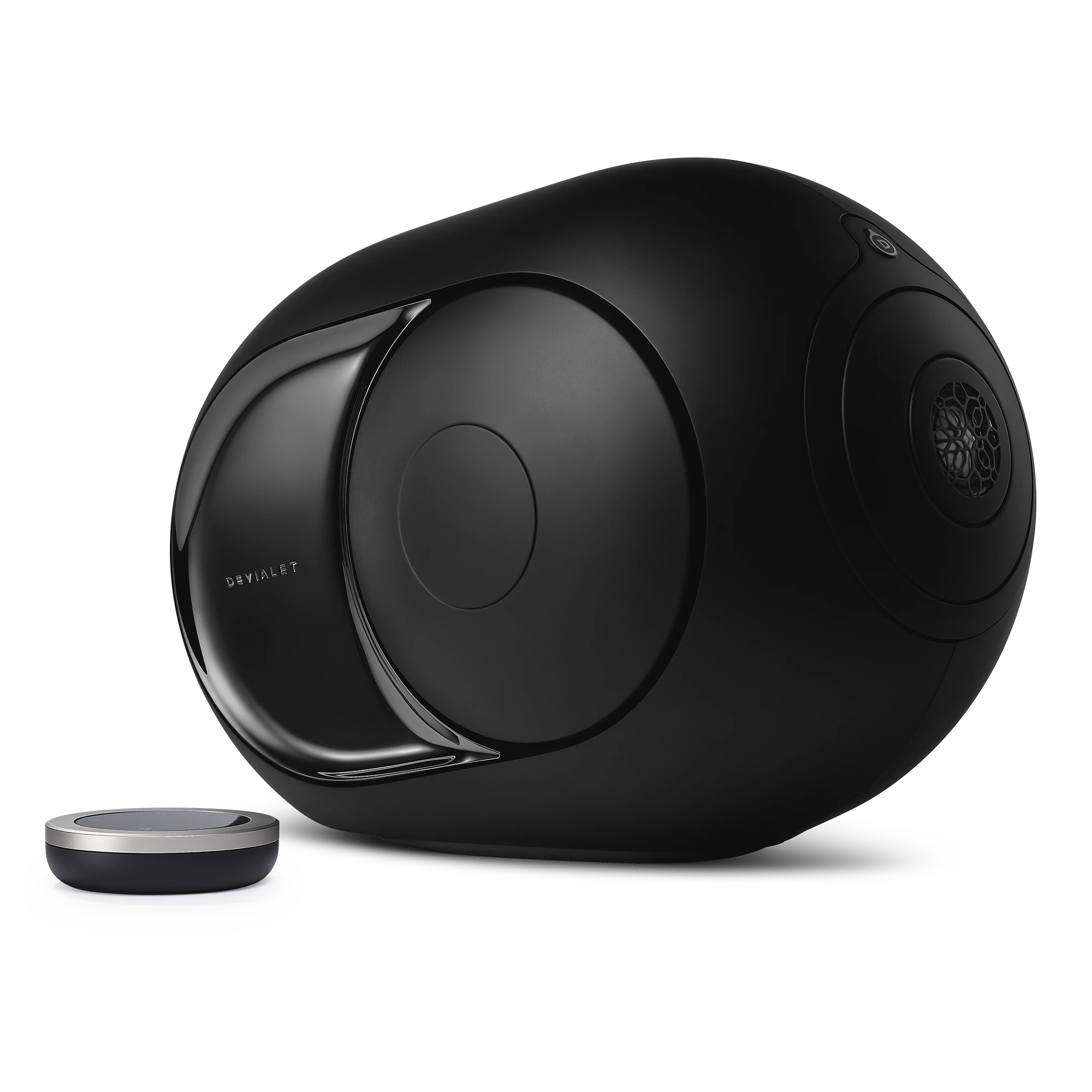 The Devialet Phantom I supports wireless music playback over Bluetooth, Airplay 2 and Spotify Connect, or can be cabled to an audio source via analog/digital connections, Ethernet or a to RCA ports sing a new accessory called the Arch